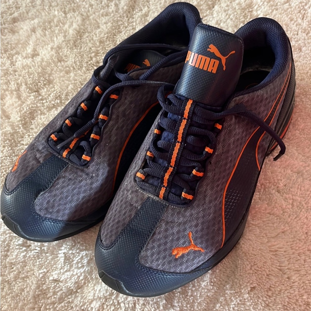 Puma Men’s Soft Foam Shoes Blue/Orange